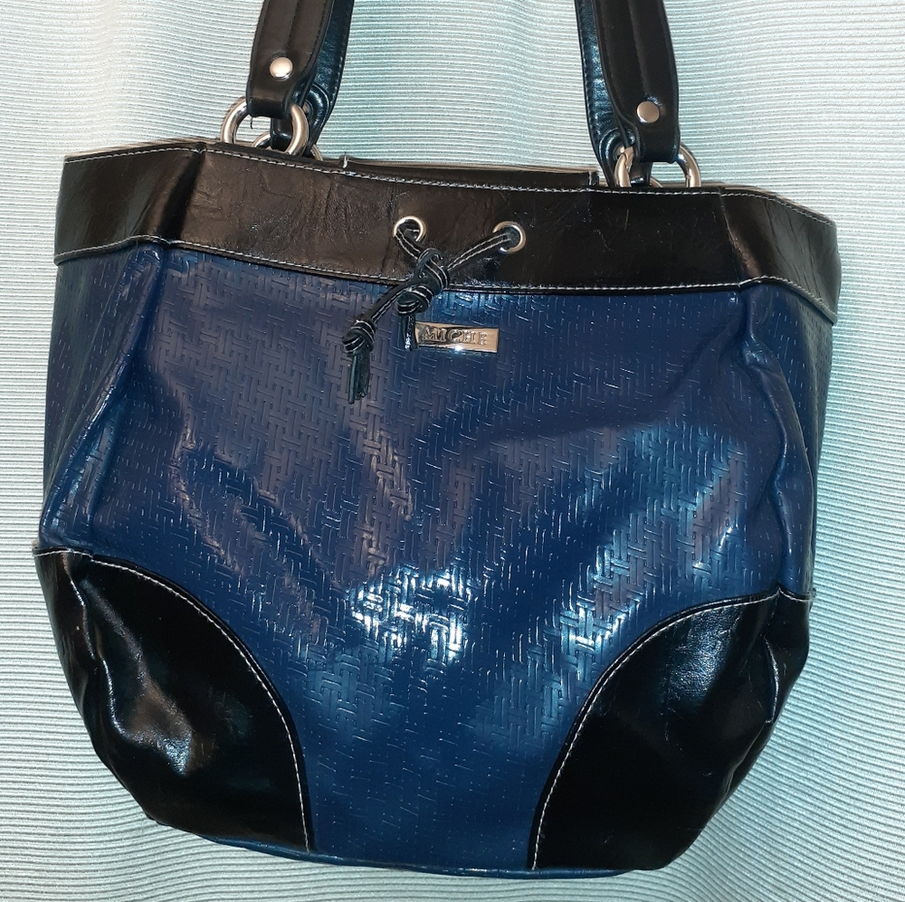 Miche blue shoulder bag